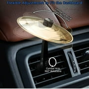 Musatteng Universal Car Mini Finger Cymbals Kit - Crash Cymbal Set for Steering Wheel, Easy Install Metal Jazz Drums for Driving Fun \u0026 Stress Relief